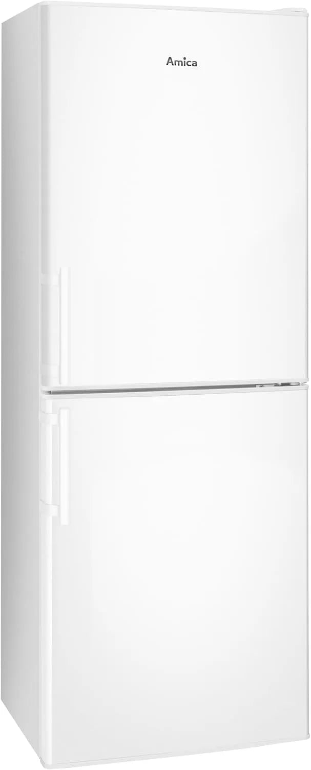 Amica Kühl AKG 3845 W, 148, H, x 52, B, Gefrierkombination, Doppeltürer, Weiß, mit Griffen