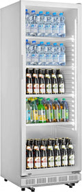 Kühlschrank GSC2360, Fassungsvermögen 347 L, LED-Beleuchtung, METRO Professional Getränkekühlschrank, 62 x 63.6 x 175.3 cm, Weiß