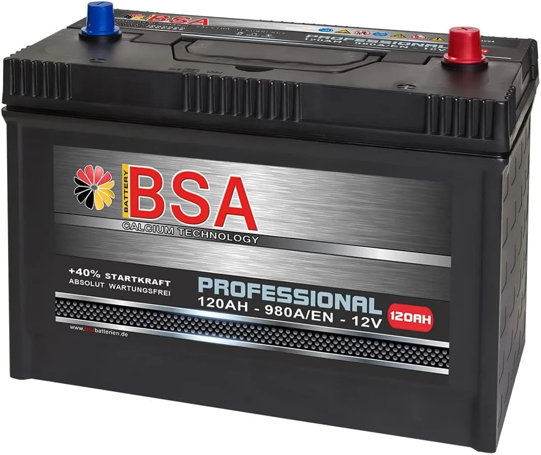 120Ah Starterbatterie Schlepper Traktor Unimog Bobcat Radlader LKW Batterie