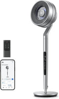 Ventilator, 101,6–111,8 cm höhenverstellbar, 120°+85° omnidirektionaler oszillierender, 30,5 m Luftstrom, DC leiser für Schlafzimmer