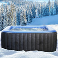 Whirlpool 125-224cm Tekapo4, 4-8 Personen, bis zu 144 Massagedüsen, BRAST aufblasbar MSpa, viele Modelle rund und eckig, In-Outdoor