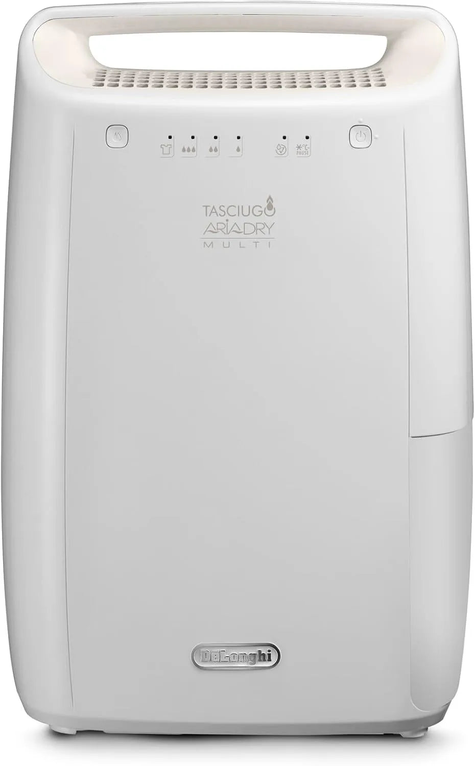 De'Longhi Luftentfeuchter 3-Fach-Filtersystem DEX210SF, Fassungsvermögen 10L, Wäschetrockner, Tag Feuchtigkeitsentzug, Geringe Geräuschentwicklung
