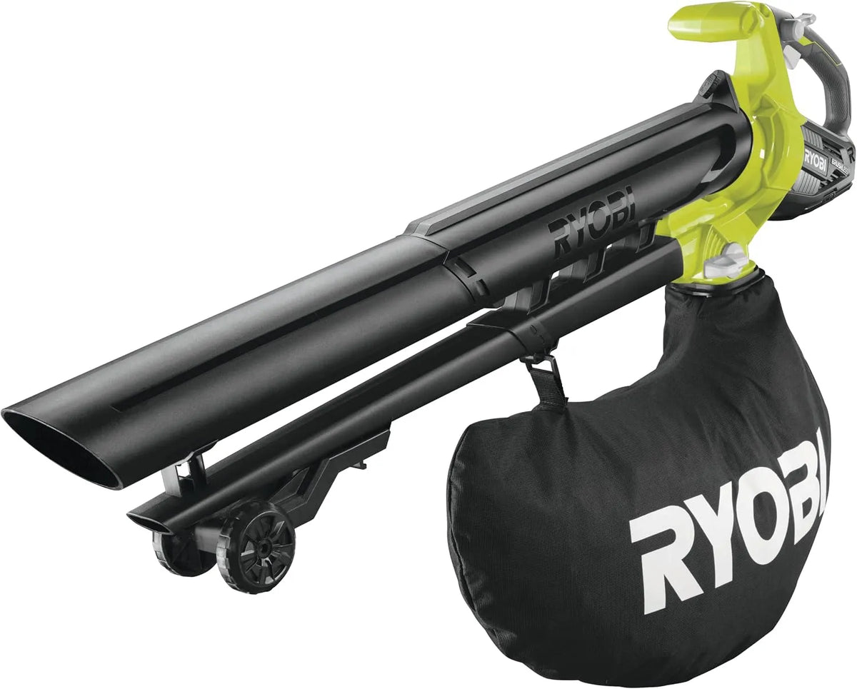 Ryobi Laubsauger RYOBI 18 V OBV18, Luftgeschwindigkeit 200 km/h, Gebläsefunktion ohne Akku & Ladegerät im Karton