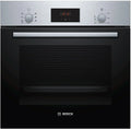 Bosch Backofen HBF133BR0, Serie 2 Einbau, Maße 60 x 60 cm, 3D Heißluft Backen auf 3 Ebenen, EcoClean Direct Reinigungshilfe, LED-Display, Updated