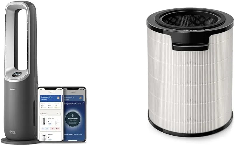 Philips Luftreiniger 3-in-1-Filter AMF870 AMF765, Heiz- und Kühlgebläse & erter für
