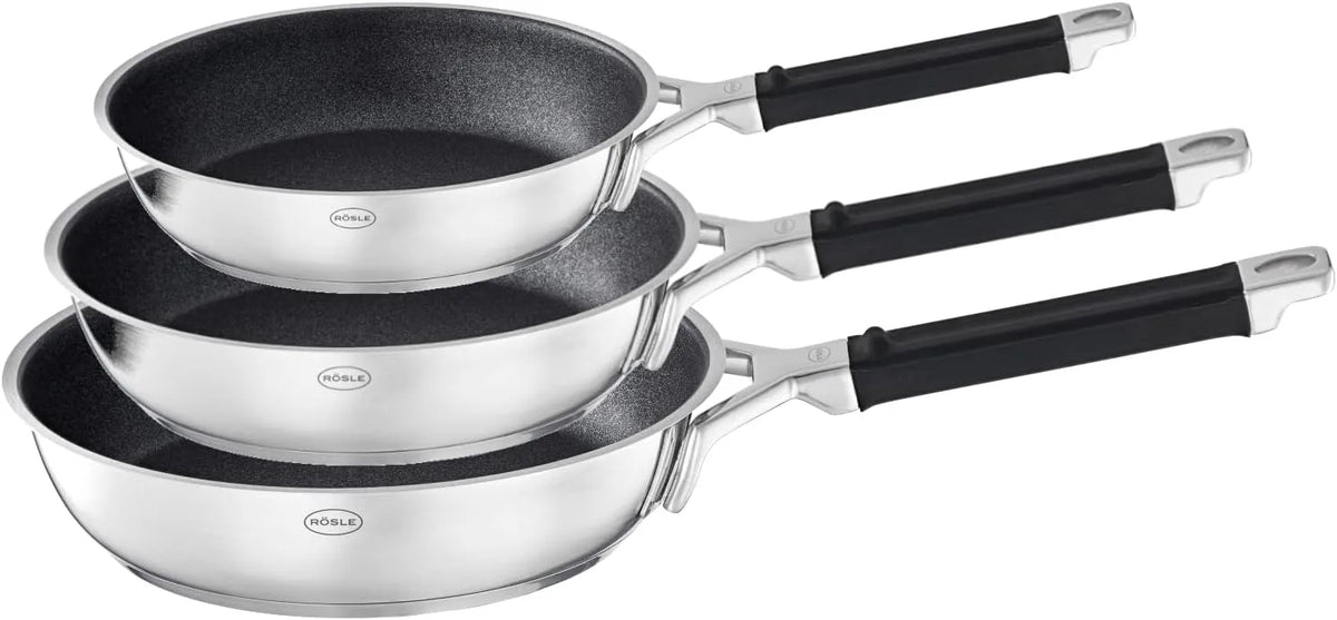 Modell Pro Pfannen-Set. 20, 24 & 3tlg RÖSLE Silence