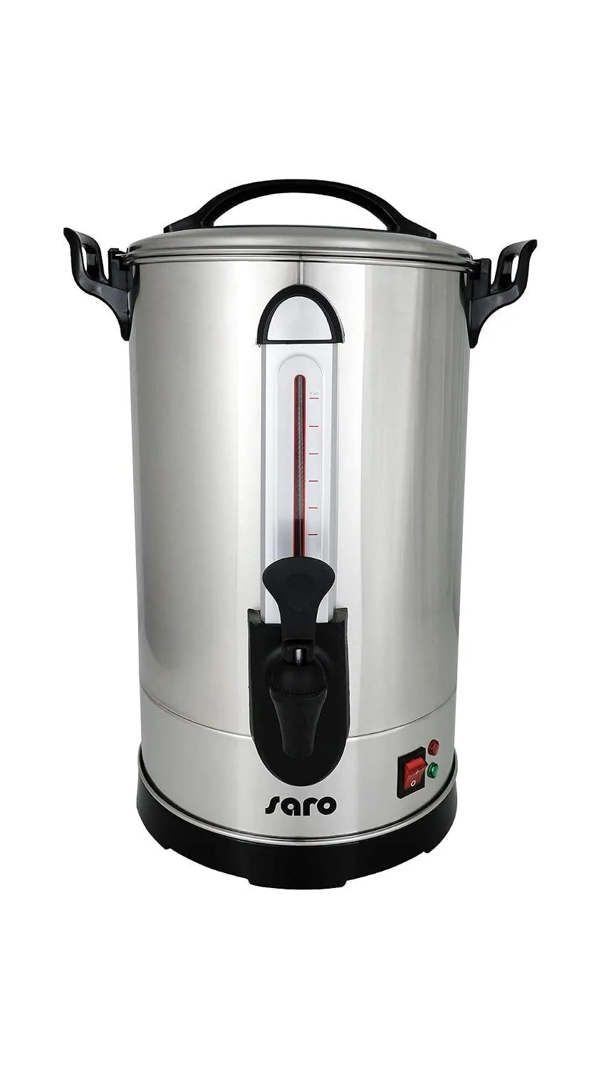 Kaffeemaschine CAPPONO 100 Saro, Spannung 230 V, 100 Tassen, Doppelwandig, Fassungsvermögen 10,8 L, Leistung 1,6 kW, für Frühstücksbuffet & Gewerbe