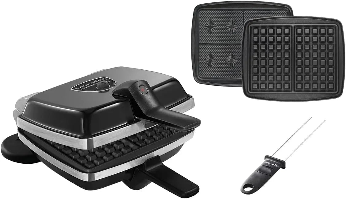 Super 2 antihaftbeschichtet G+GT+Spic 039224 LAGRANGE Waffeleisen