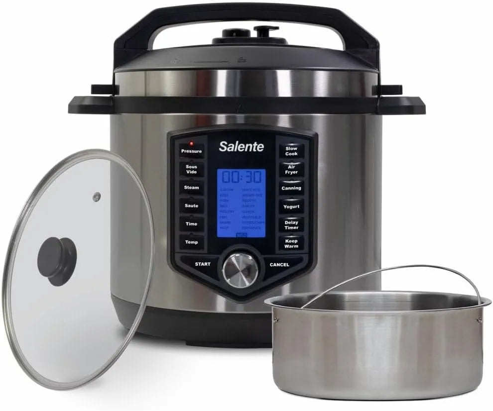 Modell 11in1 Cuco II, Leistung 1200 W, Fassungsvermögen 6 L, Multifunktions-Schnellkochtopf, Slow Cooker mit 53 Programmen, Sous-Vide