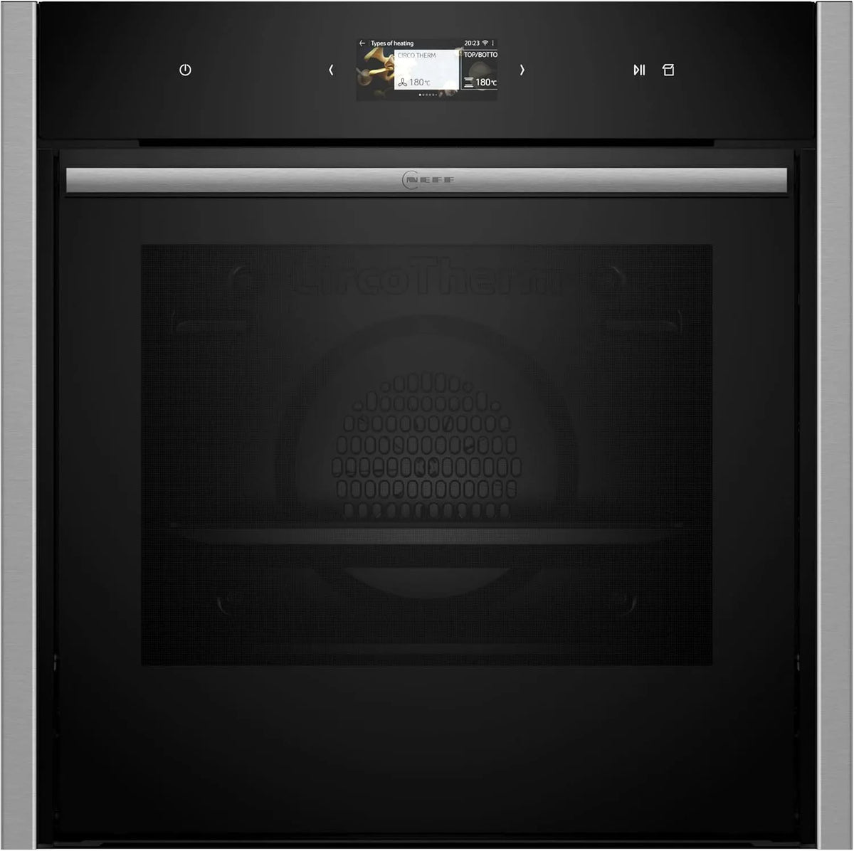 Neff Backofen B64VS71N0, N 90, Einbau, Integrierbarer 60 x 60cm, Made in Germany, Slide&Hide, Full Touch TFT-Display, Favorit, Vario Steam