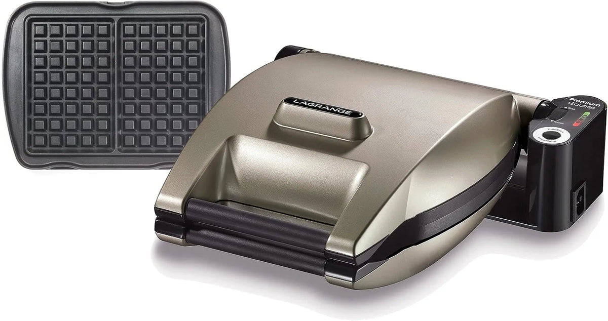 Metallisch Taupe 019122 Waffeleisen