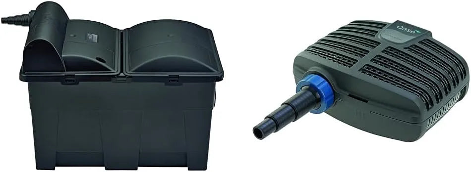 Pumpe 57377 UVC 16000 20249, 3500 l/h Förderleistung, energiesparende Bachlaufpumpe, Filter, Teichpumpe