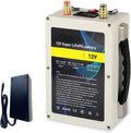 12V 30Ah 40Ah 50Ah Lithium-Eisenphosphat-Akku LiFePO4, tragbar 12V Powerstation mit Ladegerät und LCD-Display für Mobile Lautsprecher