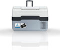 Kühlbox 2in1 Auto, 12/24 V 230V Kühlung bis -20 °C für, Doppelzone Kühl- & Gefrierfach, Camping, Kompressor 30 Liter, Kompressor Modell, LKW