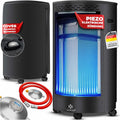 Kesser Gasheizer Keramik 4200 Watt Gas Heizstrahler inklusive. Gasdruckregler Gasschlauch, Infrarot Keramikbrenner, in Schwarz