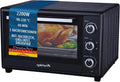 Backofen, OptimumX Minibackofen 60 Liter XXL mit Umluft, Leistung 2200W, Drehspieß, Anthrazit