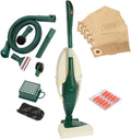 Staubsauger VK 131 VORWERK, KOBOLD + Elektrobürste EB 350/351+ 5-teiliges Düsen-Set+ 10 Staubsaugerbeutel + Schlauch, Generalüberholt, von JaTop
