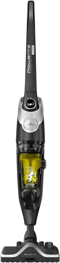 Rowenta Bodenstaubsauger RH8155, Handstaubsauger beutellos mit Netzkabel, sehr leise, in Schwarz-silber-gelb, Powerline Extreme Cyclonic