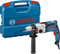 Bosch Professional Schlagbohrmaschine -2, Leistung 1100 Watt GSB 24, Max. Drehmoment: 40/14,5 Nm, L-Case, inklusive. Schnellspannbohrfutter