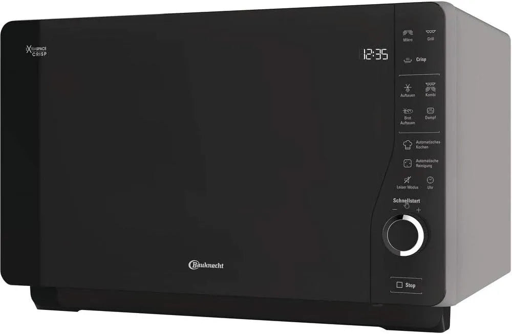 Bauknecht Mikrowelle, ExtraSpace Crisp MW 427 SL, Leistung 800 W, Fassungsvermögen 25 L Garraum, Grill 1000 W, Crisp-Funktion, Kombination Grill