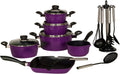 Aluguss Set 17 tlg Karl Krüger, 5 mm, Breite 16 cm, Breite 24cm