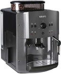 Krups Espressomaschine EA810B, Leistung 1.450 W, in freistehender Ausführung, Titan, Fassungsvermögen 1,7 l, Kaffeevollautomat, integriertes Mahlwerk