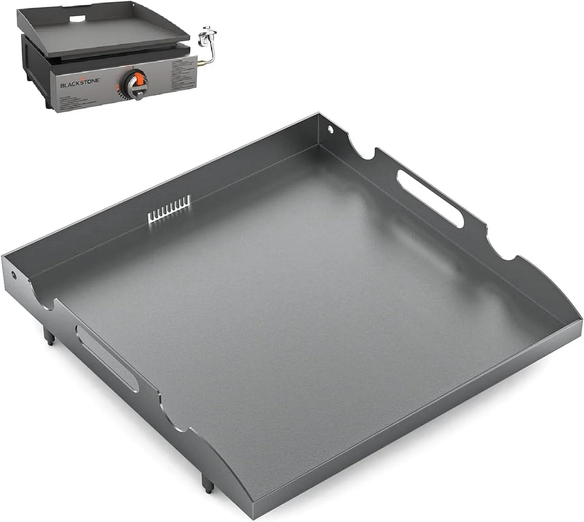 Gasgrill 1832 1814 1650, Upgrade Pulverbeschichteter Stahl Flat Top Grillplatte Ersatzteil