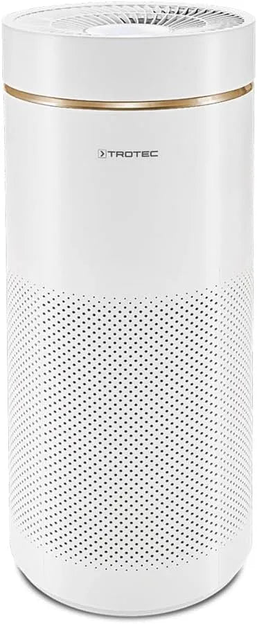 Trotec Luftreiniger, Gebläsestufen 5 mit Turbo-Modus, 105 m³, weiß, AirgoClean 170+, Räume bis 42 m², HEPA Filter für Allergiker