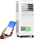 Comfee Klimaanlage, Mobiles Klimagerät Breezy Cool Pro 2.0,7000 BTU 2,0kW, ，Mobile mit Abluftschlauch, Raumgröße bis 68m³, 25㎡, APP-Steuerung