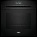 Siemens Backofen HB734G1B1 iQ700, Smarter Einbau, ecoClean & humidClean Selbstreinigung, Automatikprogramme, in Schwarz, Maße 60 x 60 cm, Air Fry