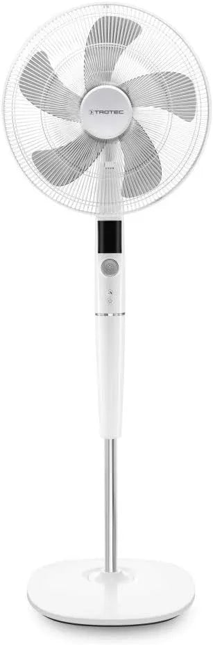 Trotec Ventilator TVE 26 S, Ø 40 cm, 30 Watt, oszillierend 85°, 5 Betriebsmodi, Standventilator, höhenverstellbar, inklusive Fernbedienung