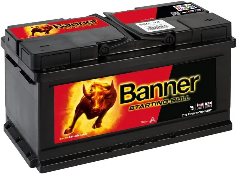 Starting Bull 110, OEM-Qualität 58014 Banner Autobatterie