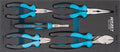 163-375/5 I Safety-Insert-System I 5-teiliges Set I Unendliche Kombinationsmöglichkeiten HAZET Zangen-Satz