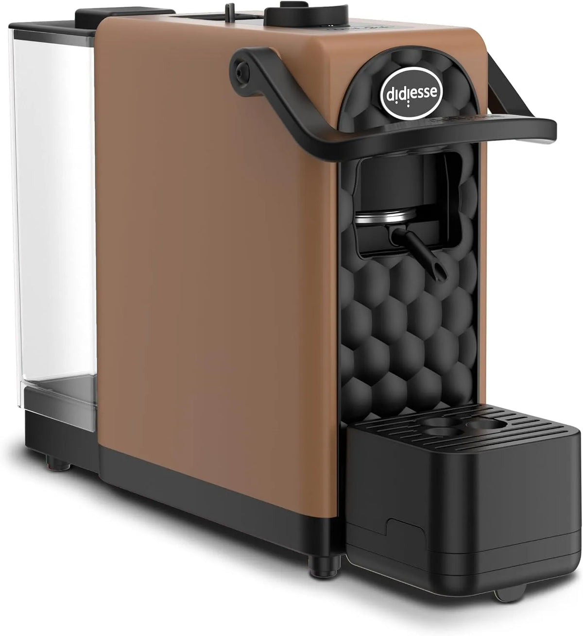 Kaffeemaschine Didiesse, Leistung 650 W, Intensiver und aromatischer Kaffee, geringer Verbrauch, Farbe Bronze, Tank 1,3 l, Espressomaschine DarkSide