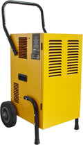 Luftentfeuchter, 50L/Tag, Fläche bis 90m², Auto-Modus & Timer –Bautrockner, Wohnung, Groß, Fassungsvermögen 50L, Fassungsvermögen 5,5L Tank, 230m³