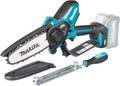 Makita Modell UC029GZ, Spannung 40V, Akku-Astsäge, Petrol-in Schwarz, 15 cm Schnittlänge, 8 m, s Kettengeschwindigkeit