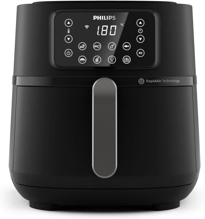 Philips Heißluftfritteuse 5000 HD9285/90, Gewicht 1,4Kg, Airfryer Series XXL, Fassungsvermögen 7,2L, 90% Weniger Fett Mit Rapid Air Technologie