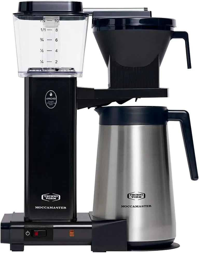Kaffeemaschine Moccamaster KBGT Thermos, Fassungsvermögen 1.25 Liter, mit Thermoskanne, Filterkaffeemaschine, Farbe