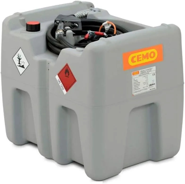 Pumpe, CEMO Tankanlage Tankstation Dieseltank mit 12V Transporttank DT-Mobil Easy 210 Liter