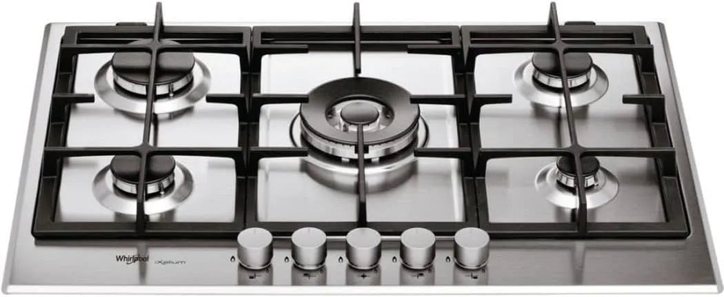 Whirlpool Kochfeld, GMR 7522/IXL Edelstahl Eingebaut Gaskochfeld