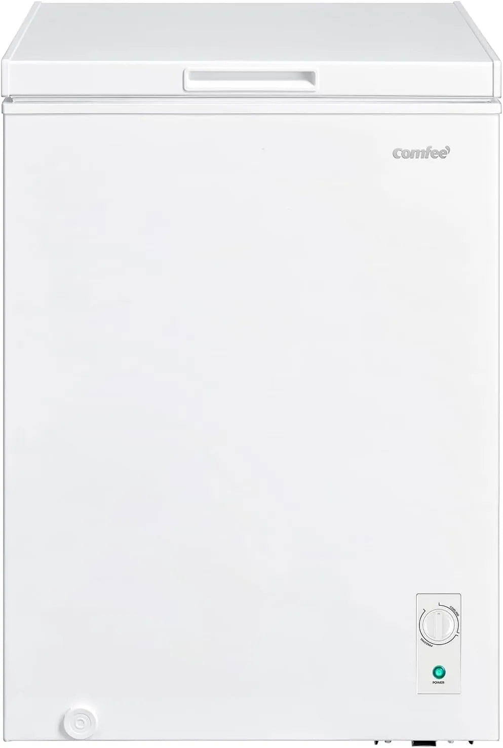 Comfee Modell RCC102WH2EU 4-Sterne-Gefrieren, Gefriertruhe 99L, Flexibel -30°C bis +10°C, Weiß, 169 kWh pro Jahr, Leise 38dB, für Küche & Garage