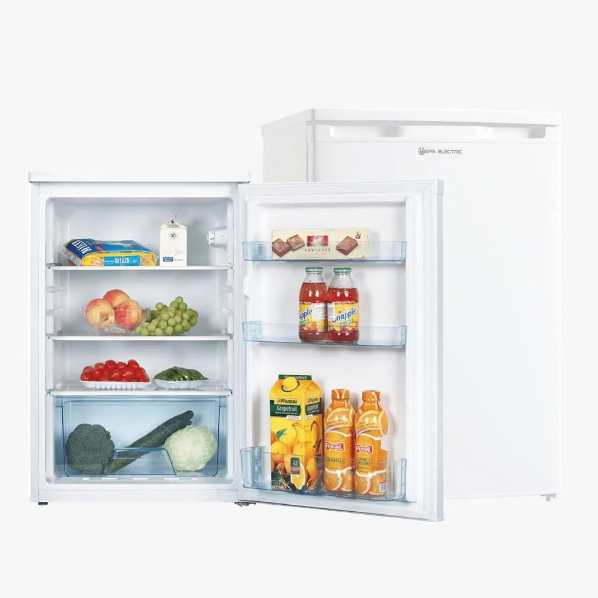 Kühlschrank, 1 Tür, 85 x 56 F, Unterbaukühlschrank, Weiß
