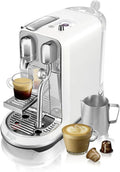 Sage Kaffeemaschine SNE800, Perlweiß, Appliances the Creatista Plus