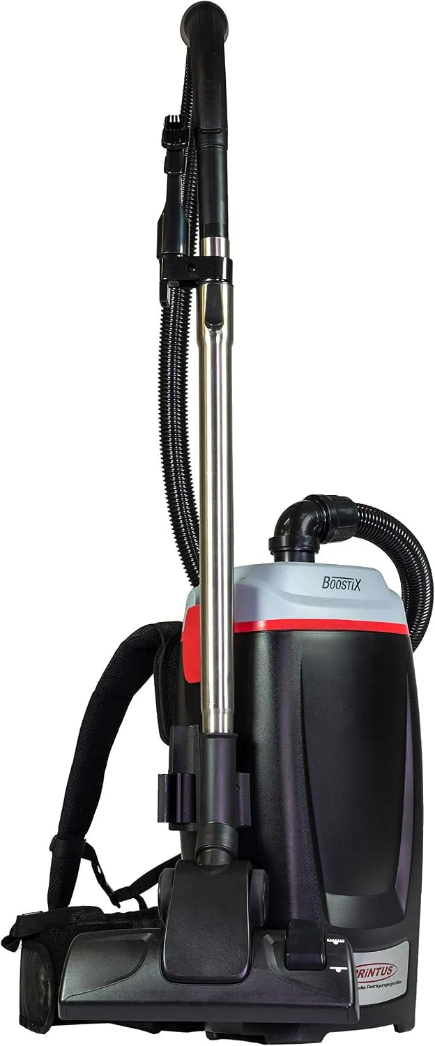 Rucksacksauger 119001 Sprintus, Leistung 890 W, Fassungsvermögen 6 liters, in Schwarz, Rot, Farbe Grau