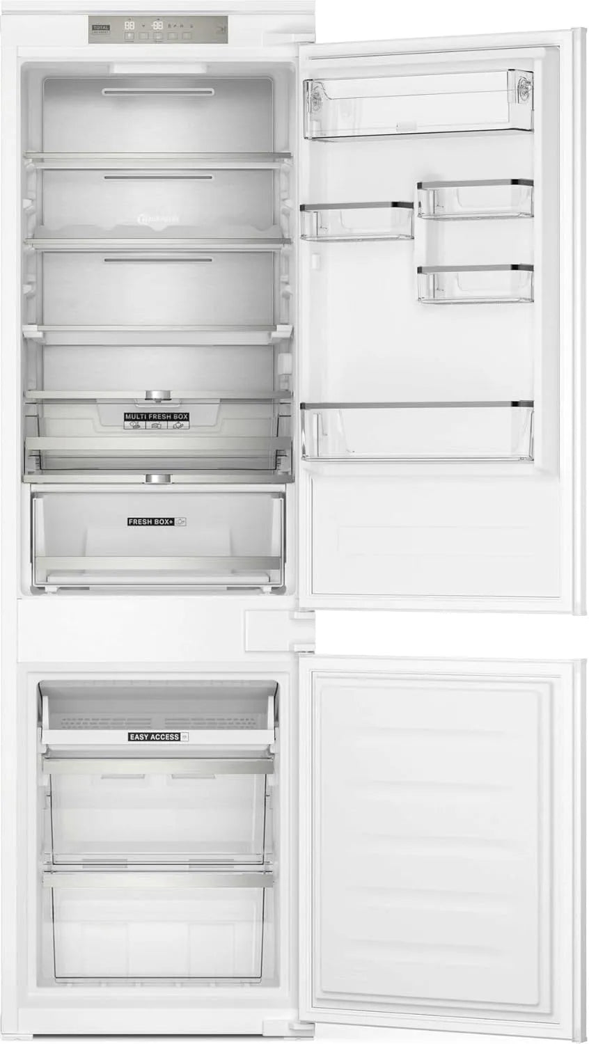 Bauknecht Kühl-Gefrierkombination 18MMF3, Zen-Inverter-Kompressor, Flüsterleise 34dB, KGITN Einbau, Total NoFrost, FreshBox+, Multi Fresh Box