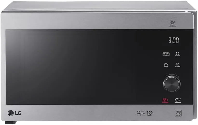 LG Mikrowelle MH 6565 CPS, Breite 47.6 cm, Electronics, akustisches Signal bei Programmende, edelstahl