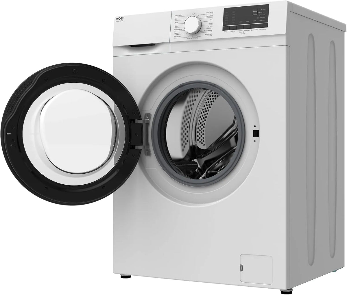 PKM Waschmaschine KHWA6-1512A 1200, Min in freistehender Ausführung Slim mit Steam und 15 Programmen, Gewicht 6 kg A Energieklasse U