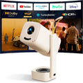 HDR 10 1080P Yaber Mini, Beamer Turbo Sonic Bass & T1 Pro Smart Beamer Heimkino Native, Bluetooth 5.4 und WiFi 6, Dolby Audio, Autofokus
