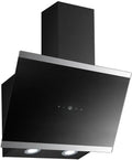 PKM Dunstabzugshaube S33-60A+BTH, Schräghaube, Umluft, LED-Beleuchtung, Breite 60cm, Abluft, Display & Touch Control