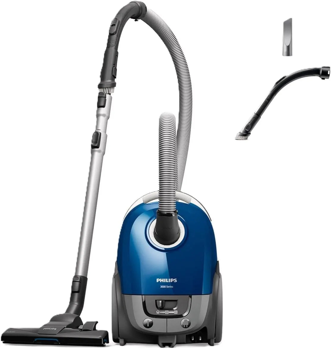 Philips Staubsauger 3000 900-W-Staubsauger XD3110/09, Series Performer Compact mit Beutel, 9 m Aktionsradius